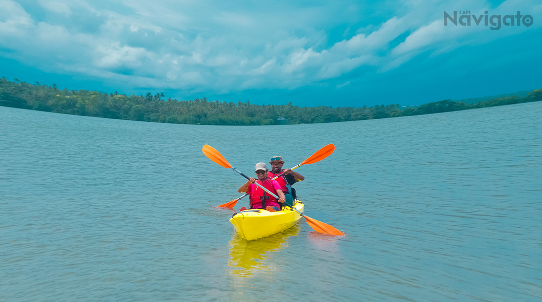 Kayaking in Kerala’s Backwaters