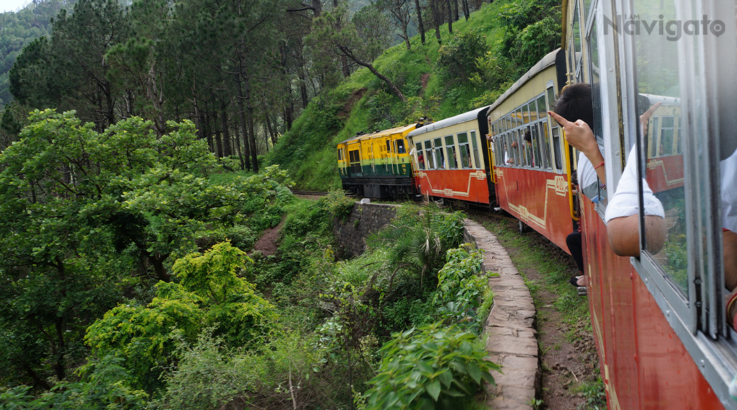 Toy Train Ride in Shimla