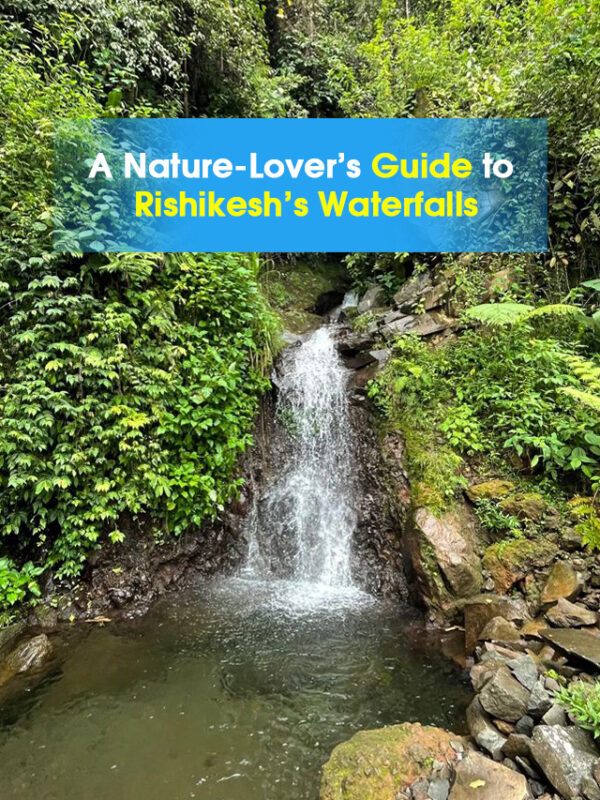 Waterfalls in Rishikesh